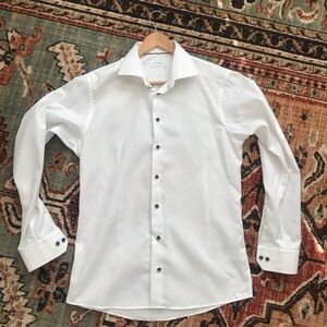 Eton dress shirt, white, size 41 Slim